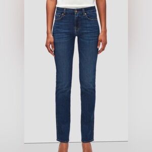 7 For All Mankind Kimmie Straight Leg Jeans Sz 26